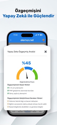 eleman.net = İş İlanları iPhone screenshot 3