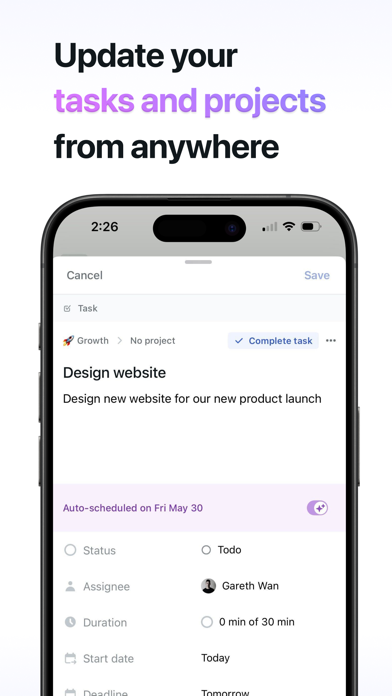 Screenshot #3 pour Motion: Tasks & AI Scheduling