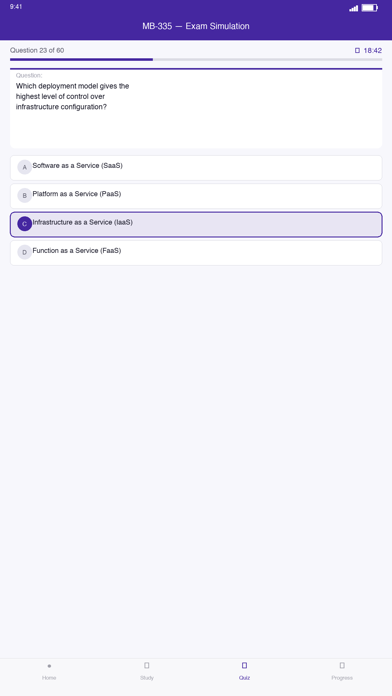 Screenshot #3 pour MB-335 D365 SCM Expert Prep
