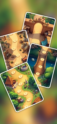 Tenali Rama : Tile Puzzle Game iPhone screenshot