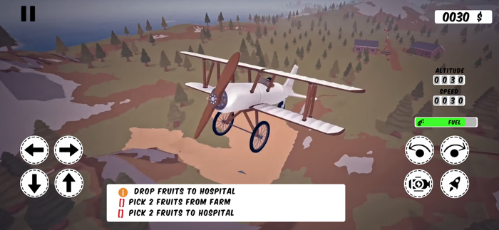 Paper Sim Flying Plane Games