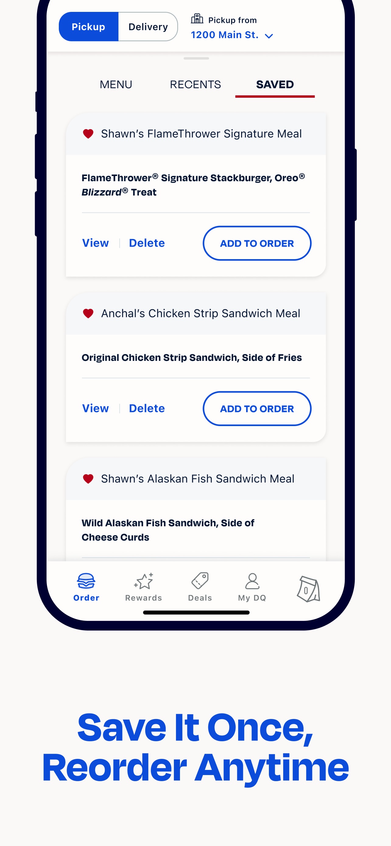 Dairy Queen® Food & Treats screenshot