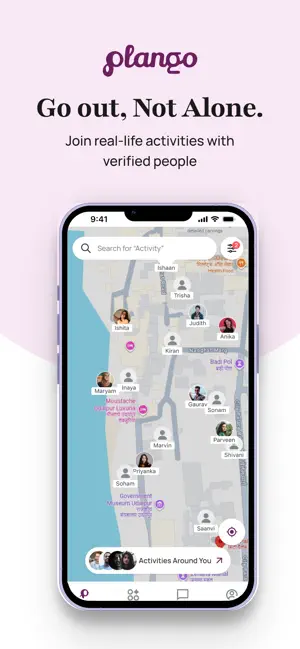 Plango: Real Life Activities screenshot 1