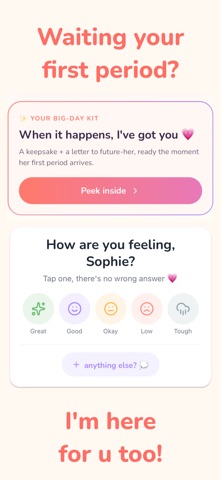 Soso: Tween Period Tracker Screenshot 3 of 8