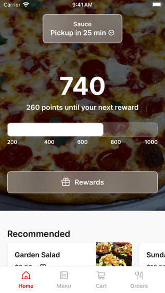 Sauce To Go iPhone screenshot 1 - Food & Drink app