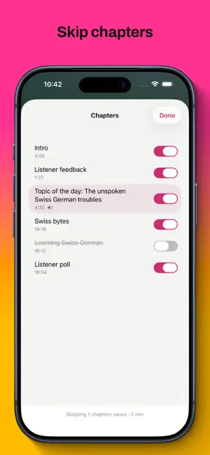 JollyPod Podcast Player screenshot 4