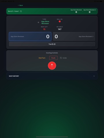 147 Pro Snooker Score & Stream iPad screenshot