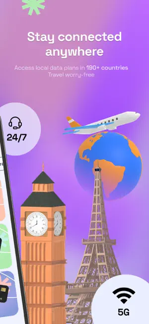 Evoa: eSIM Travel Data Card screenshot 2