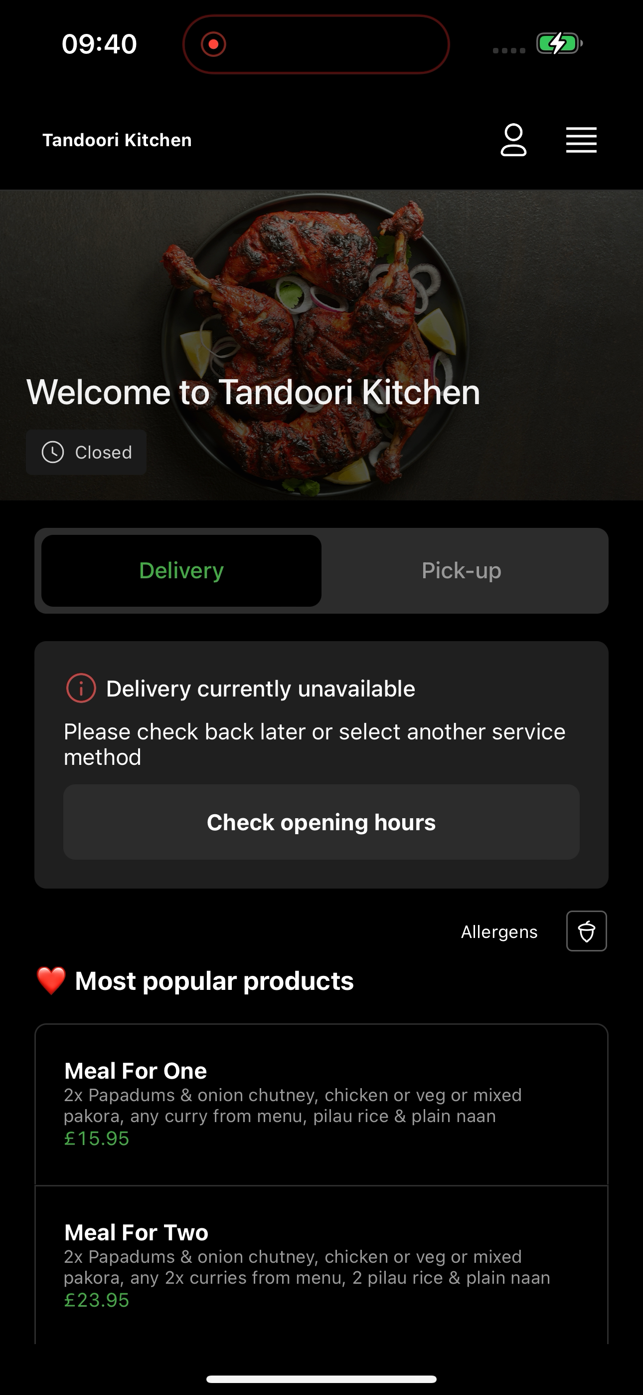 Tandoori Kitchen UK screenshot 6