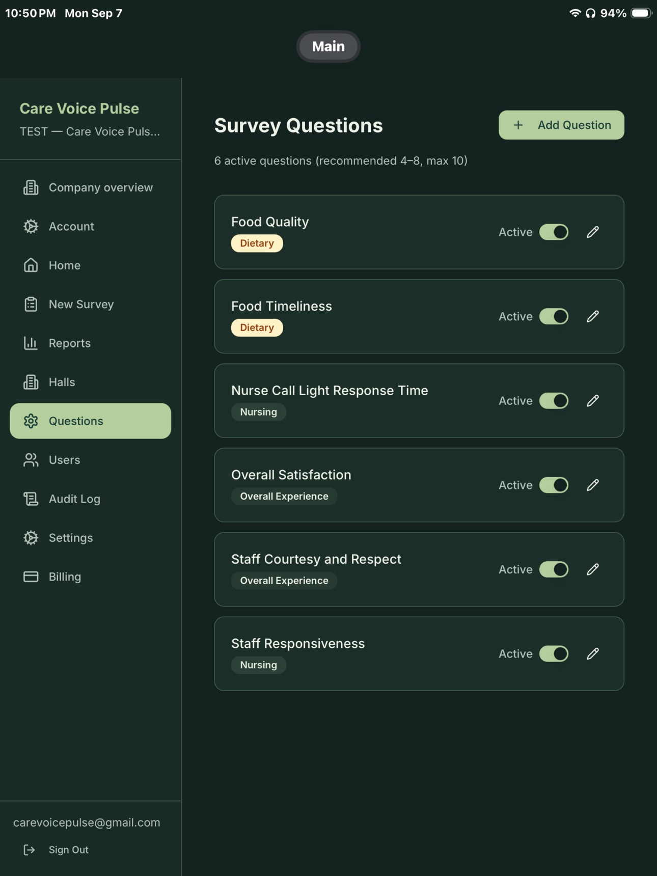 Screenshot 12 of CareVoice: Resident Surveys