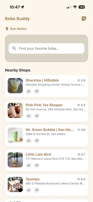 boba-buddy screenshot 2
