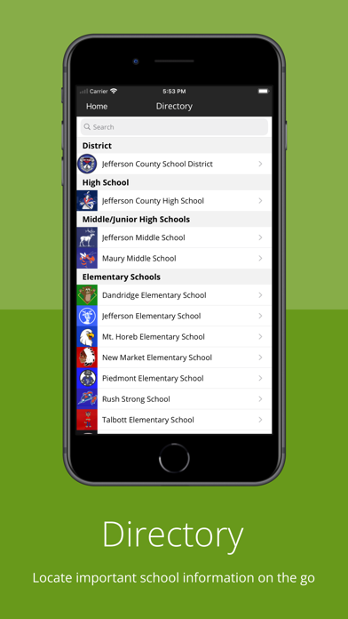 Jefferson County Schools TN Screenshot