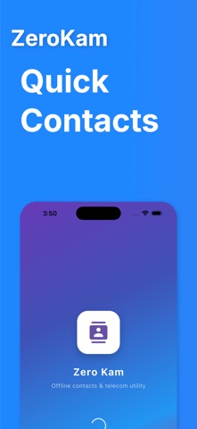 Zero Kam - Telecom Utility iPhone screenshot