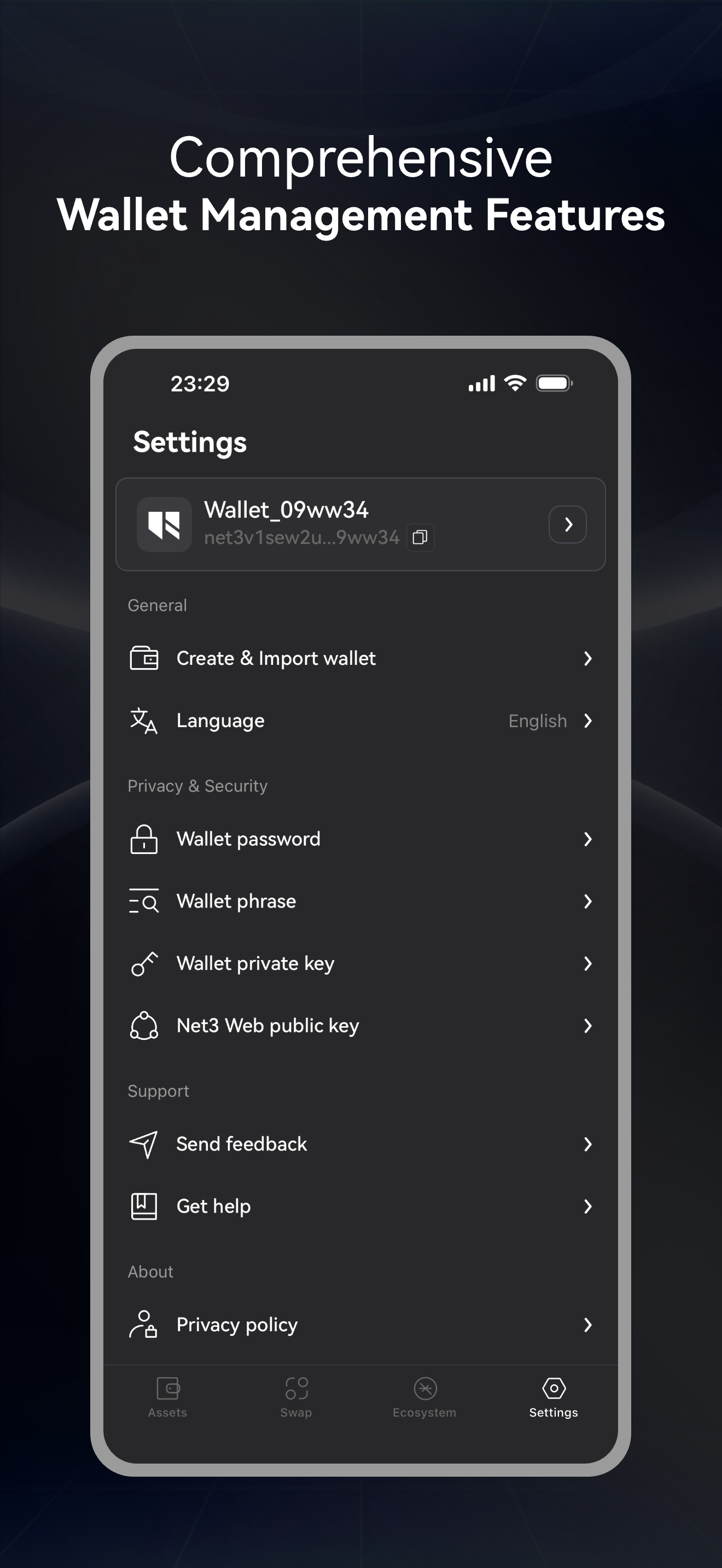 Net3 Wallet