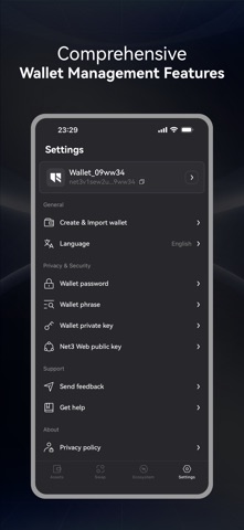 Net3 Wallet Screenshot 8 of 8