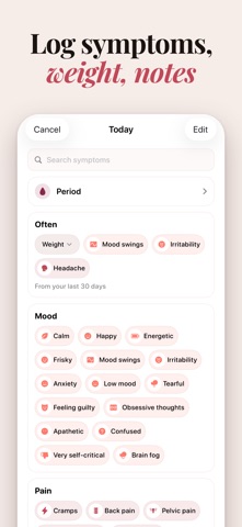 Mela: Private Period Tracker Screenshot 6 of 9