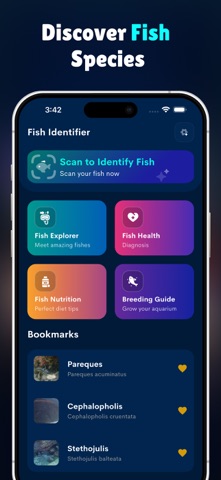Fish Scanner to Identify iPhone screenshot
