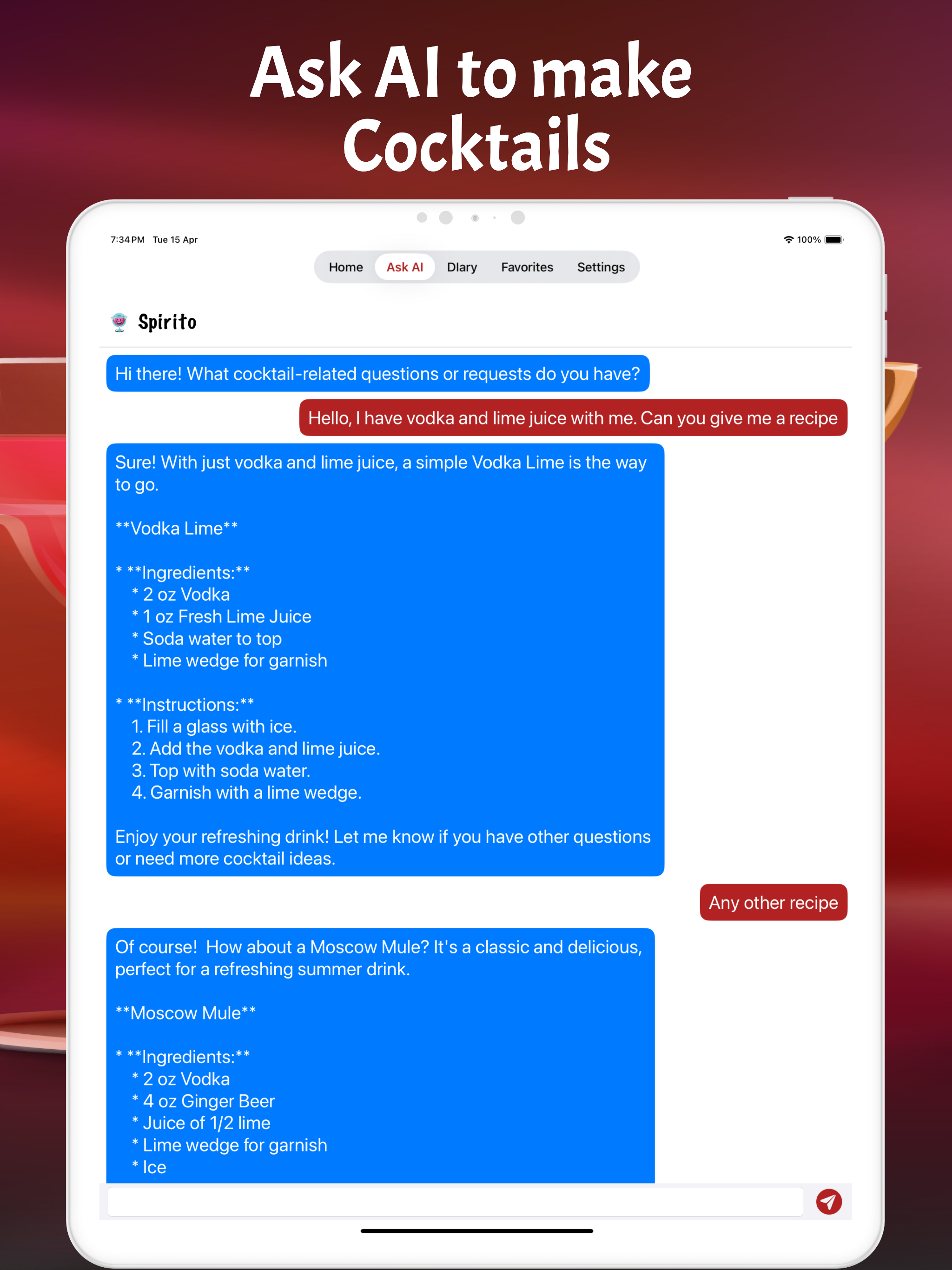 Cocktail Drink Recipes Offline