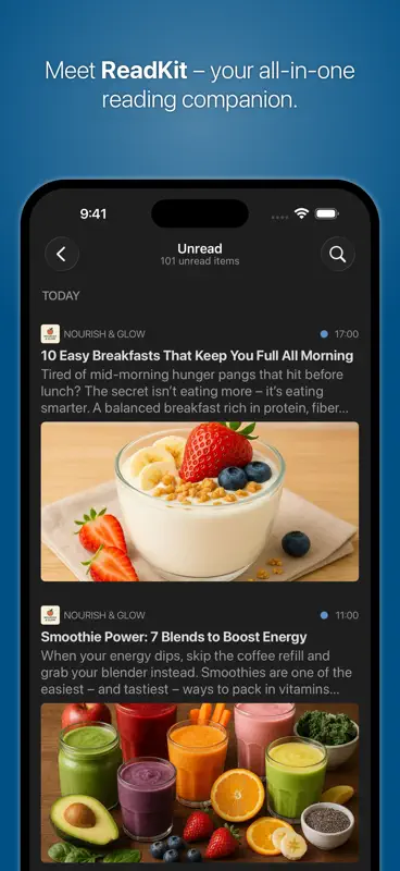 ReadKit - Reading Hub screenshot 1 of 8