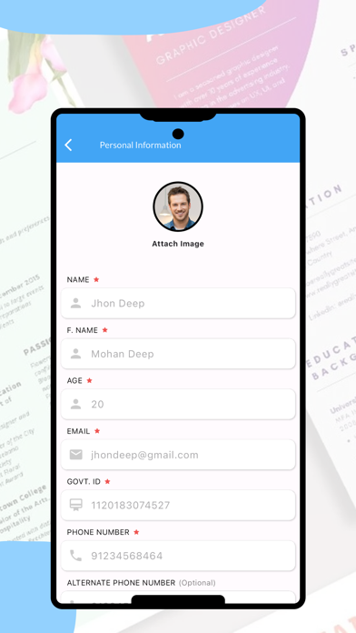 CV Creator - Resume Maker Screenshot