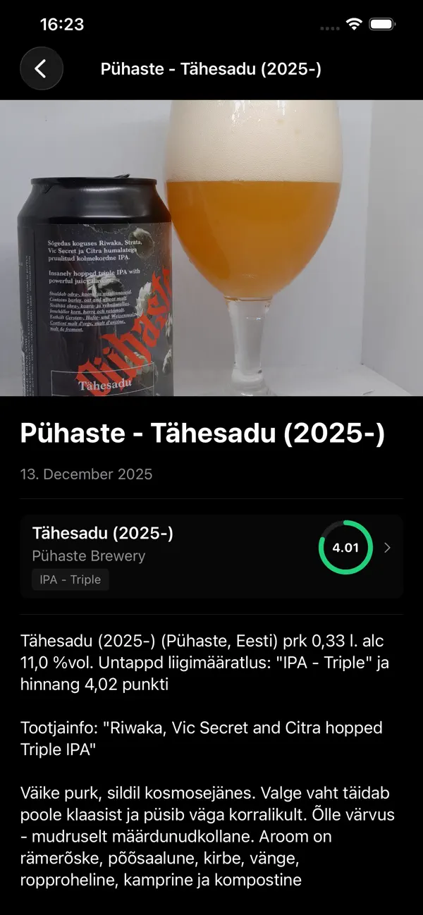 Screenshot #2 pour Gambrinuse õllepäevik