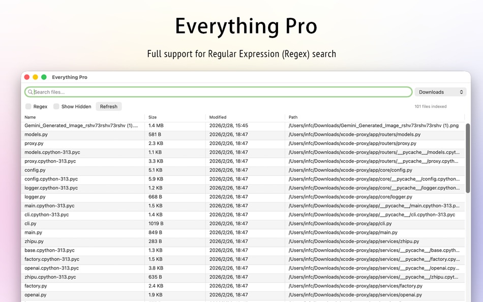 #1. Everything Pro (macOS) Podle: 方成 印