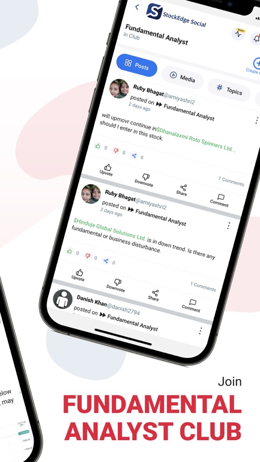 #8. StockEdge Social (iOS) 由: Kredent InfoEdge Private Limited
