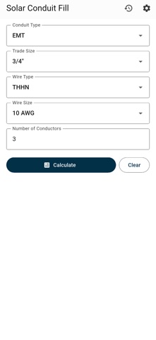 Solar Conduit Fill iPhone screenshot