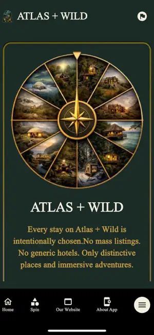 Atlas + Wild: Unique Stays screenshot 1