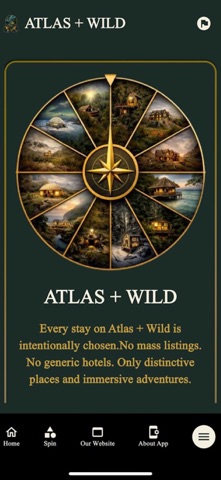 Atlas + Wild: Unique Stays screenshot