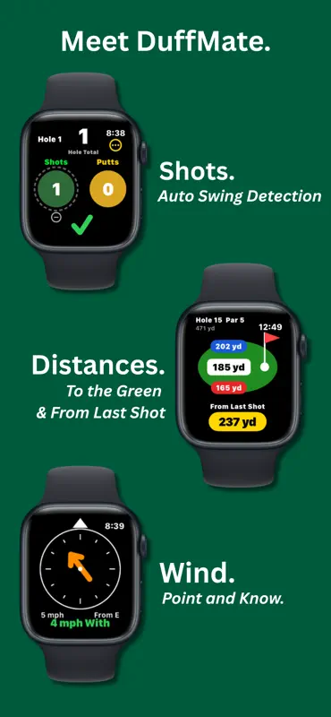 DuffMate: Golf Shot Tracker screenshot 1 of 8