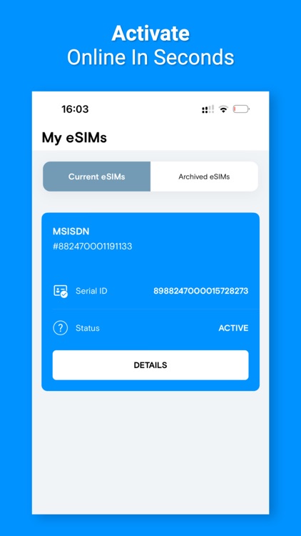 USim: Travel eSIM & Internet screenshot-5