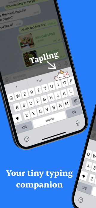 Tapling: Type with Bongo Cat Screenshot 1 of 5