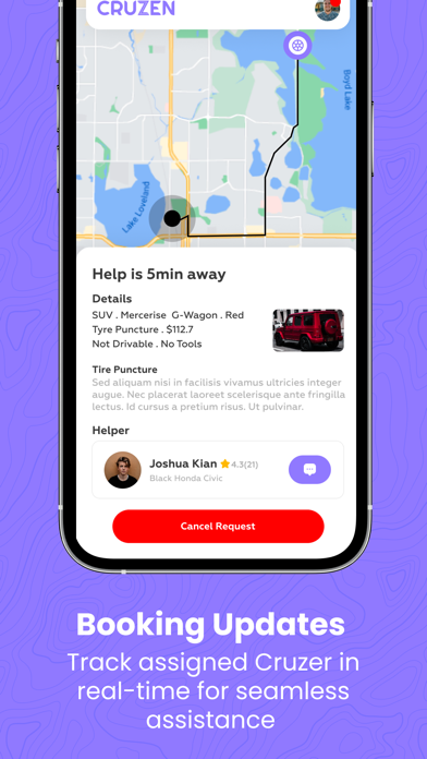 Cruzen: Complete Auto Care iPhone screenshot 4 - Travel app