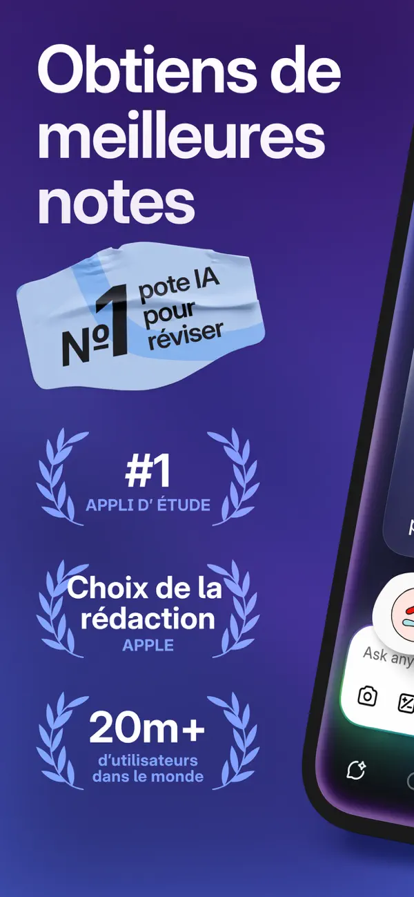 Screenshot #1 pour Knowunity: Revision Brevet Bac