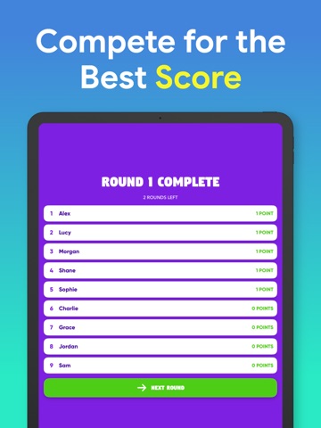 7 Second Challenge: Group Game iPad screenshot