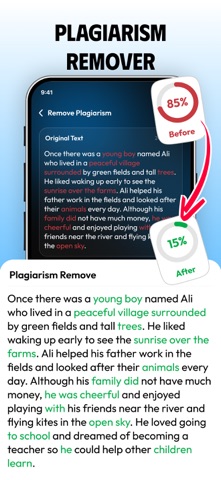 Plagiarism Checker - Remover iPhone screenshot