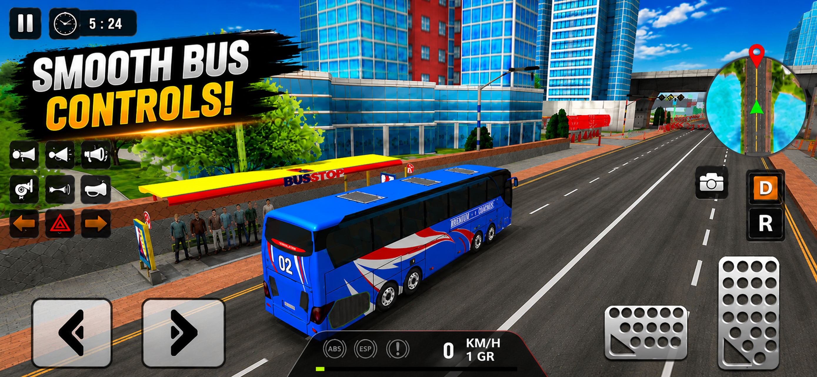 Modern Coach Bus Simulator screenshot 4