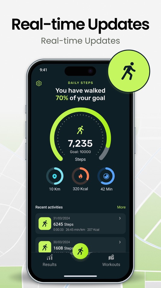 #2. Step Counter - Walking Tracker (iOS) بواسطة: Linh Dan Le