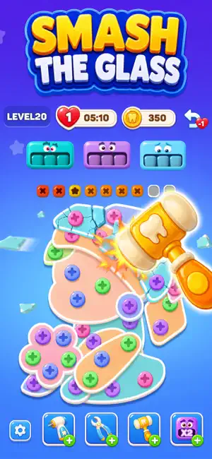 Monster Screw: Tooth Fix Sort screenshot 4