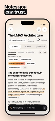 Synapsi - AI Study Notes Screenshot 3 of 6