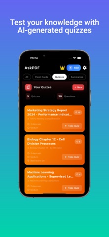 AskPDF: Quiz, Flashcards, Chat Screenshot 3 of 8