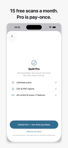 Quitt – Receipt & Expenses Screenshot 6 of 7