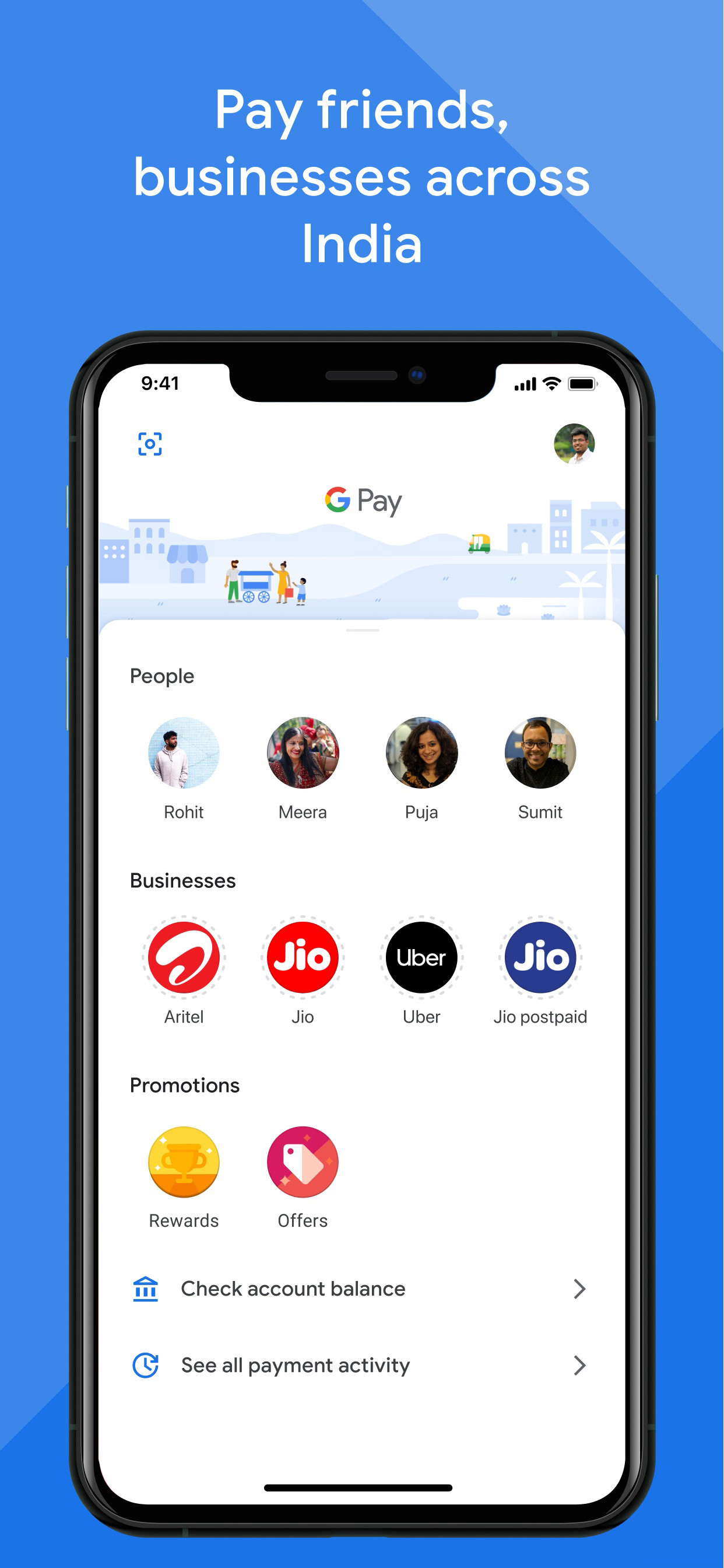 Google Pay: सेव, पे, मैनेज