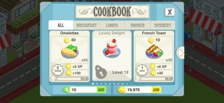 Restaurant Story iPhone screenshot