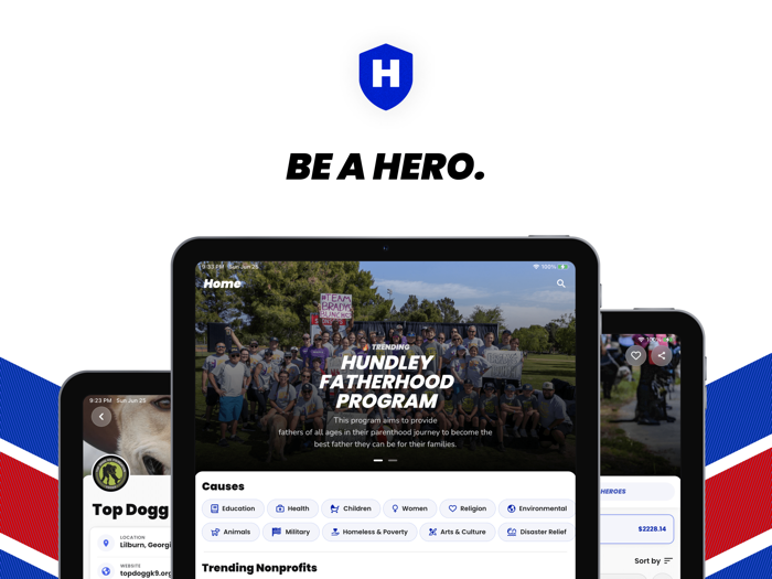 Hero Donating Reinvented