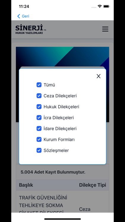 Sinerji Mevzuat screenshot-4