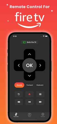 Remote for FireStick : Fire TV Screenshot 1 of 5