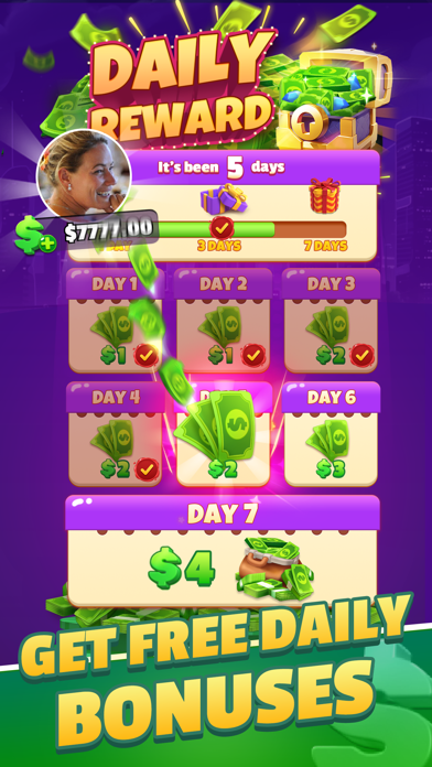 Solitaire Venture: Win Cash Screenshot