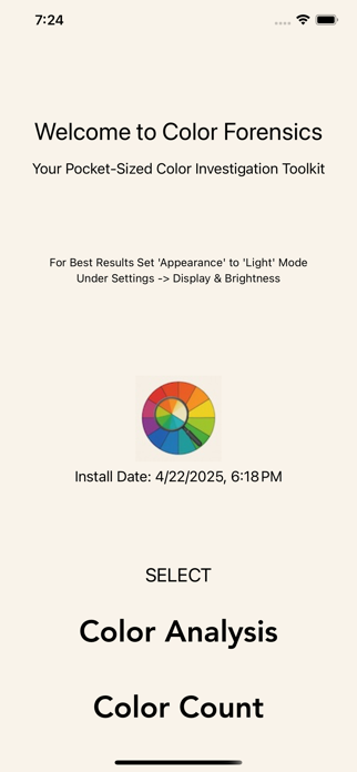 ColorForensics Screenshot 1 of 7